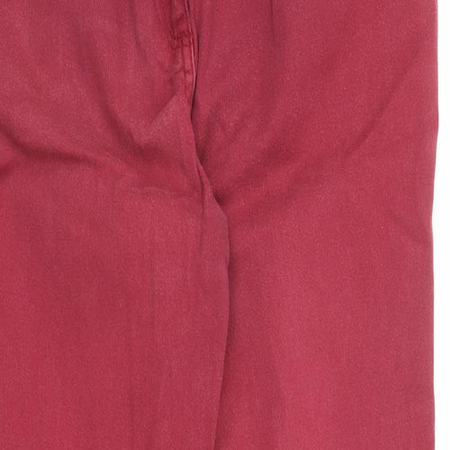 Debenhams Womens Purple   Chino Trousers Size 10 L27 in