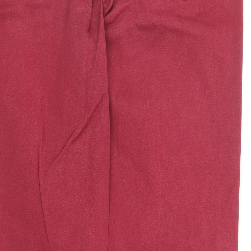 Debenhams Womens Purple   Chino Trousers Size 10 L27 in