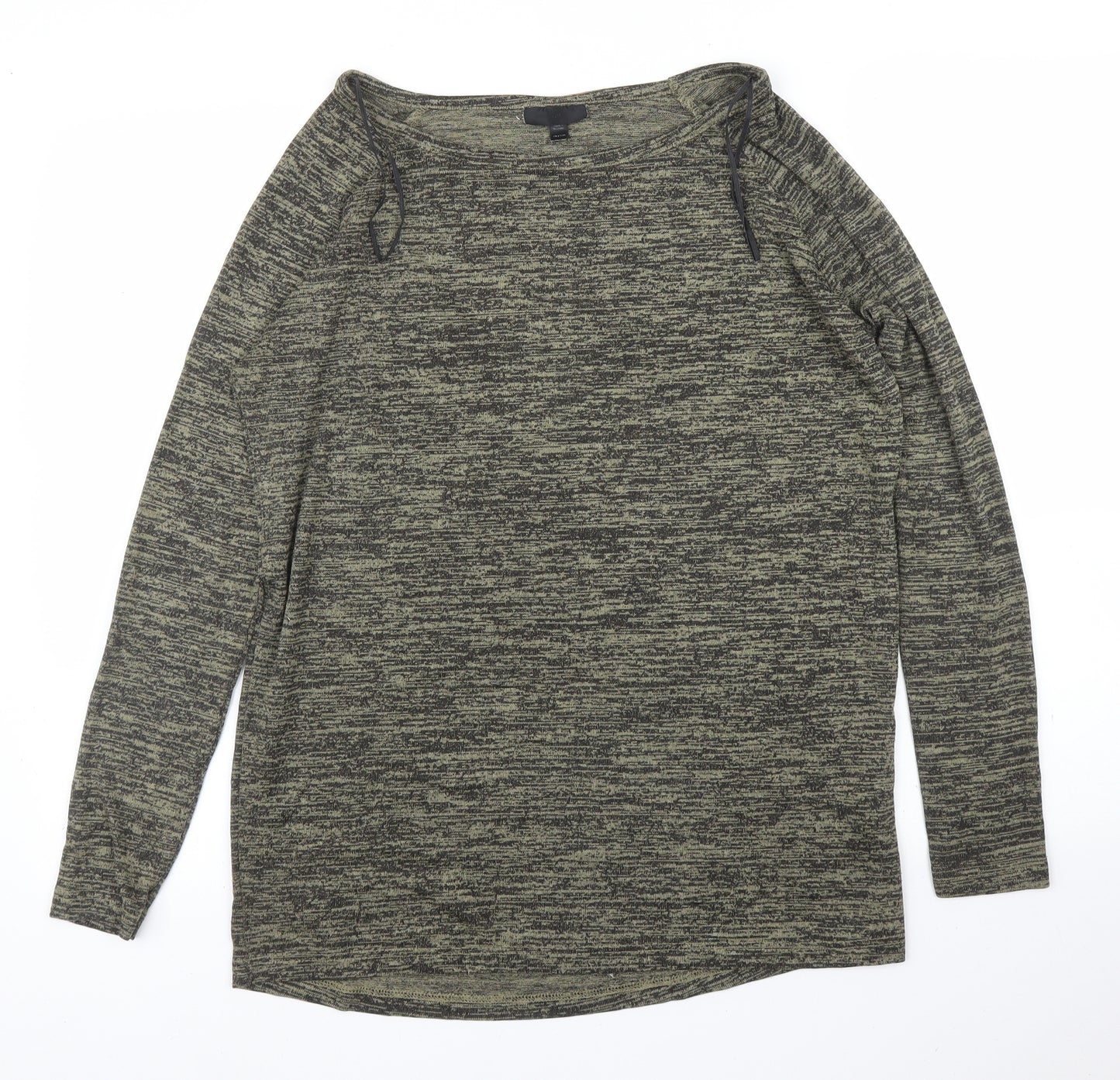 Topshop Womens Green   Basic Blouse Size 8