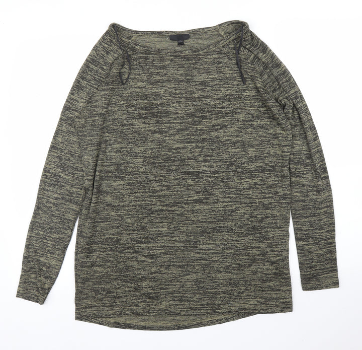 Topshop Womens Green   Basic Blouse Size 8