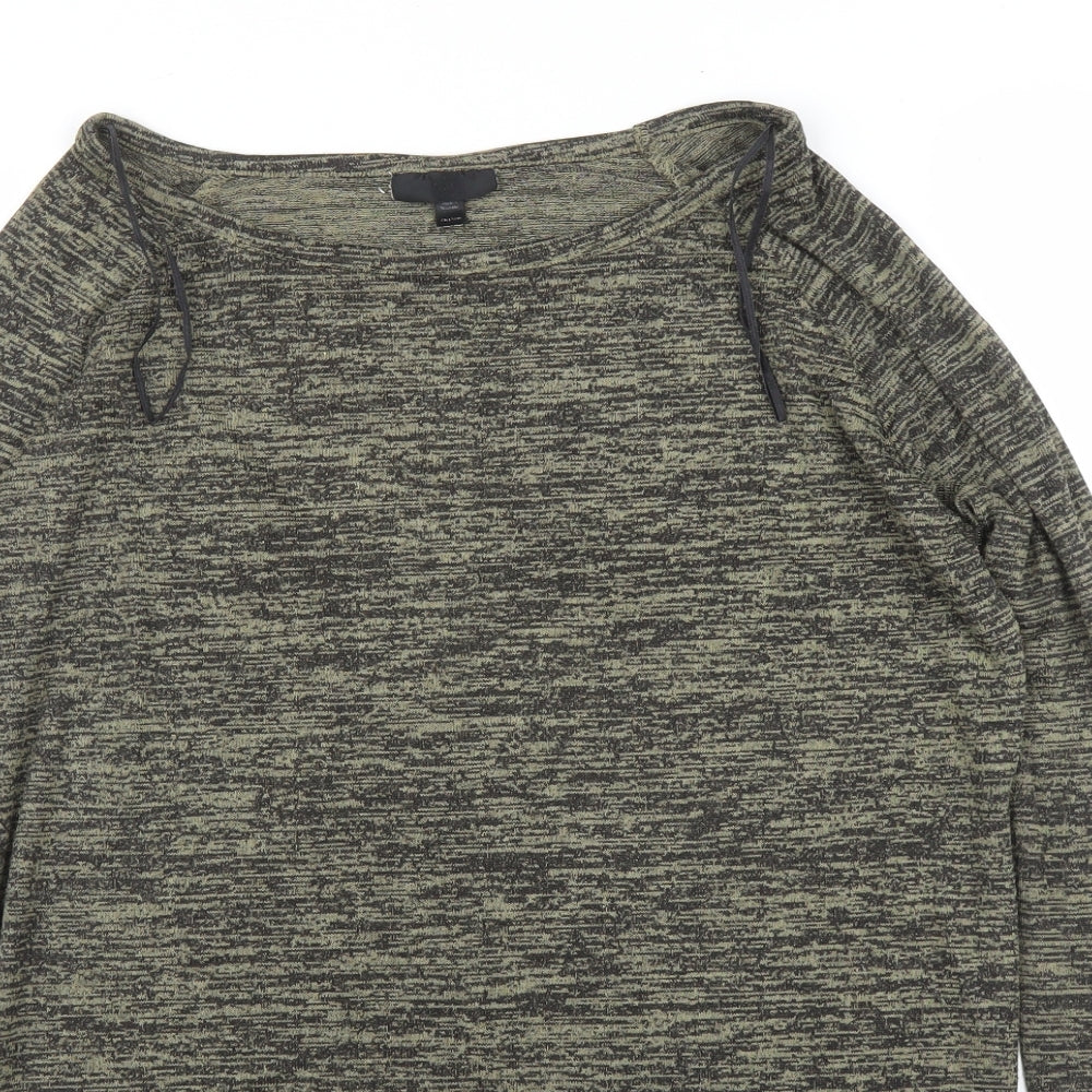 Topshop Womens Green   Basic Blouse Size 8