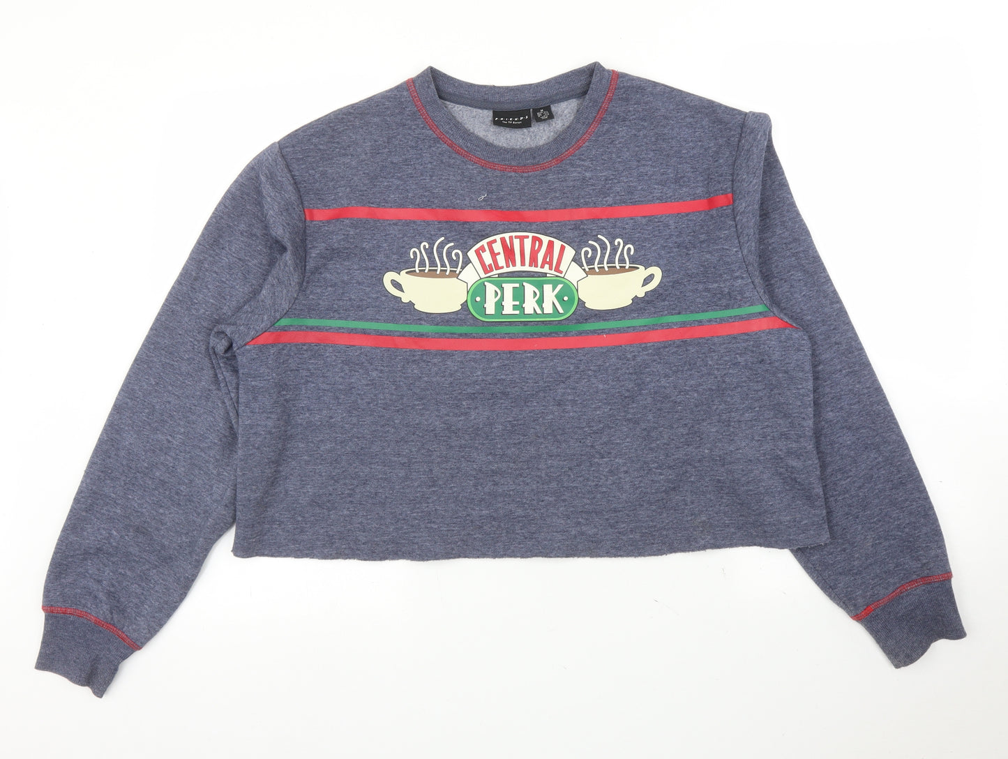Primark Womens Blue   Pullover Jumper Size M