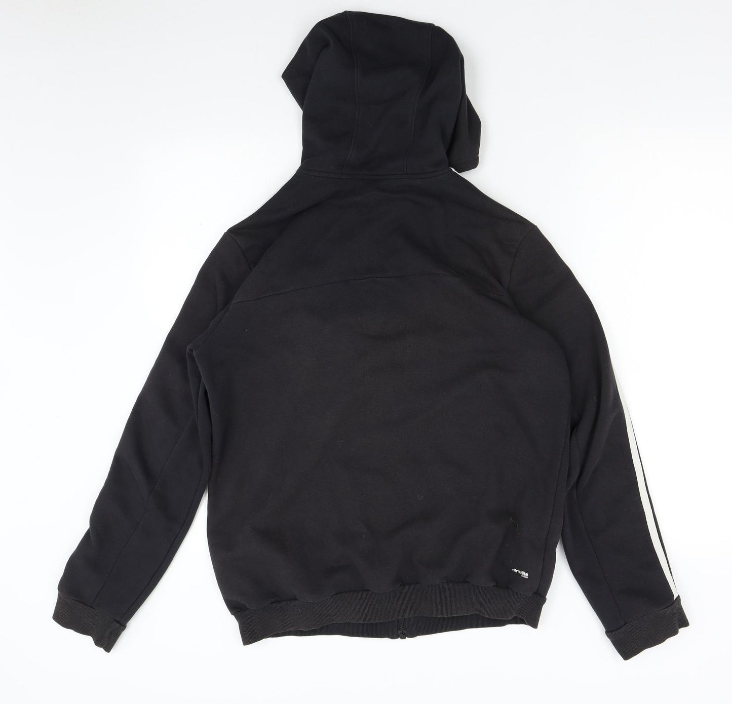 adidas Boys Black   Full Zip Hoodie Size 16 Years