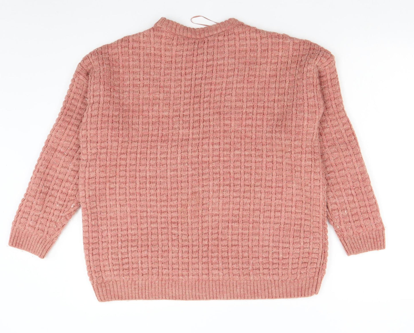 TU Womens Pink  Knit Pullover Jumper Size 14