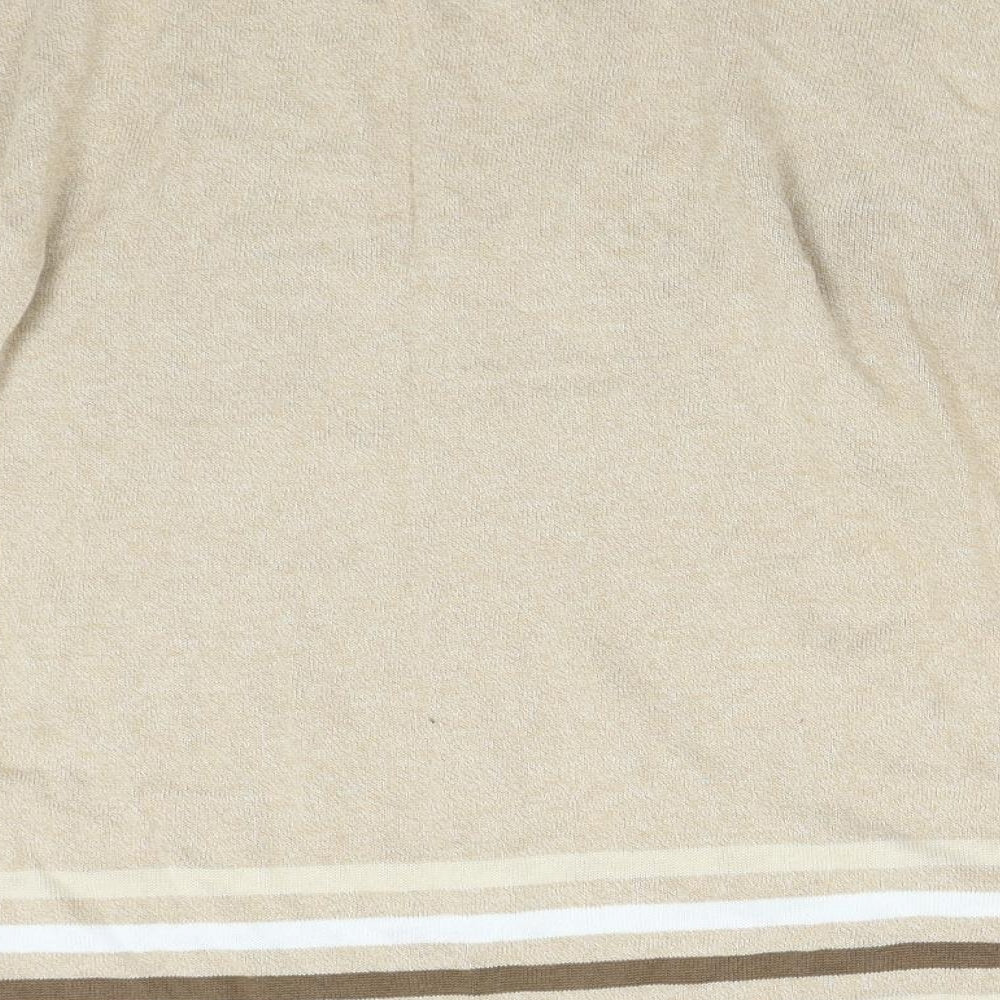 Principles Womens Beige  Knit Pullover Jumper Size 14