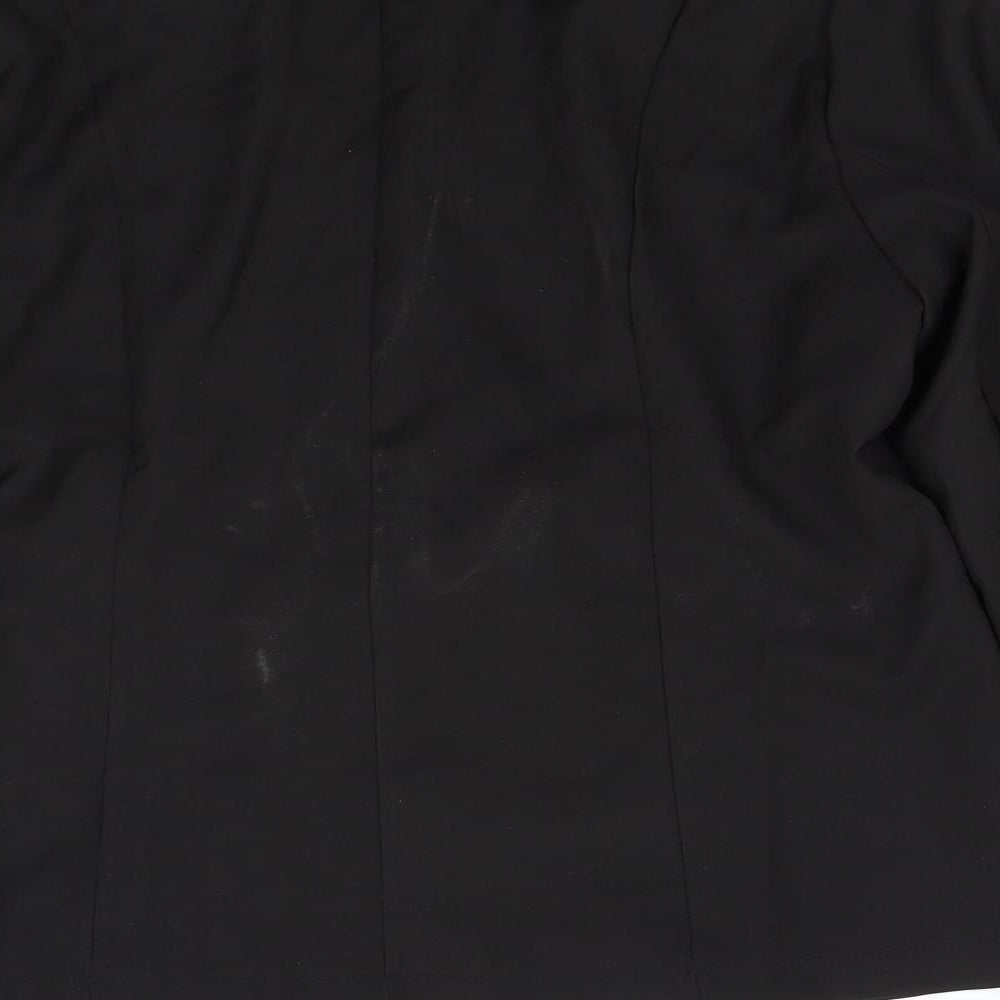 Preworn Womens Black   Jacket Blazer Size 3XL