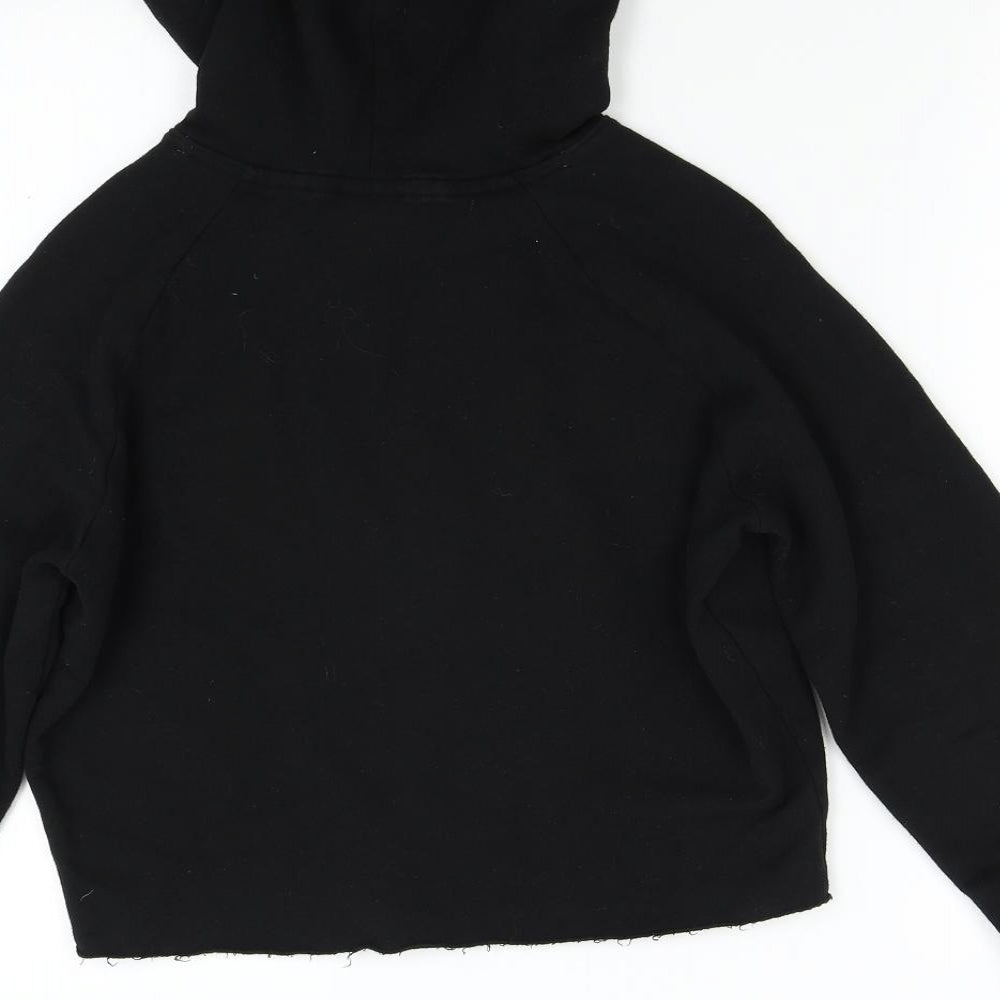 Pink by Victoria's Secret Womens Black   Pullover Hoodie Size XS