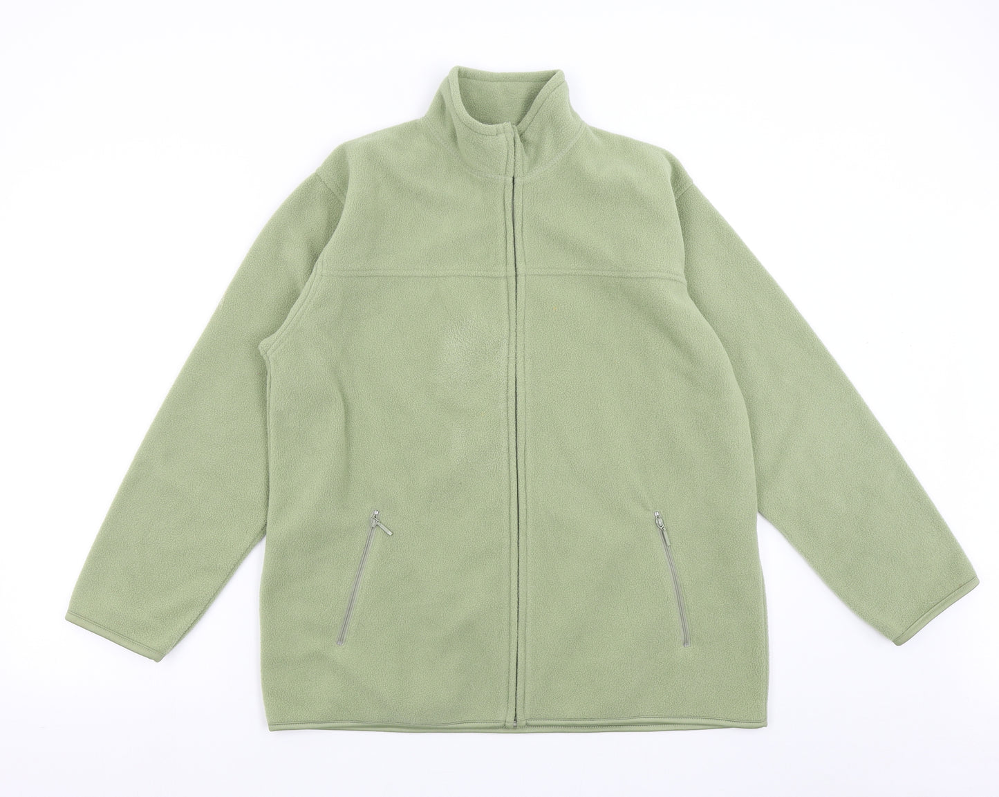 EWM Womens Green  Fleece Jacket  Size M