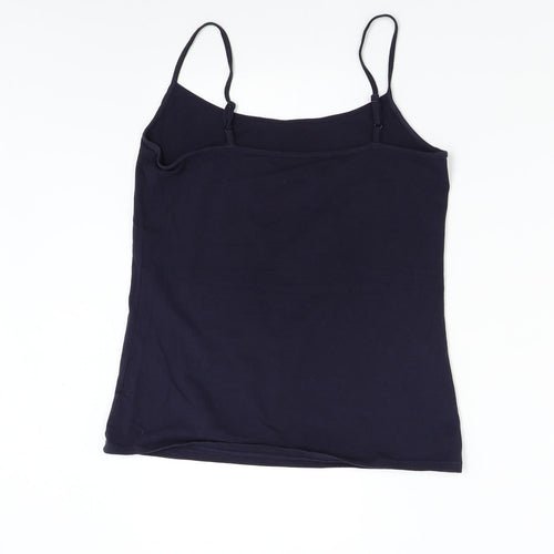 Primark Womens Blue   Basic Tank Size 14