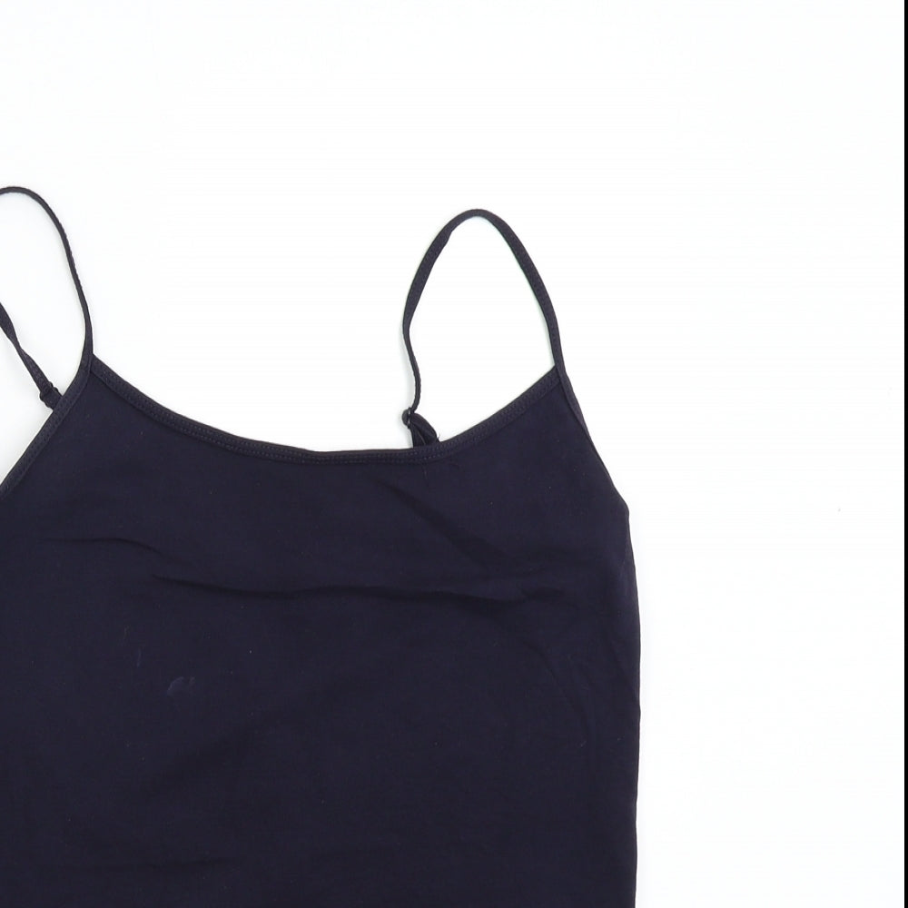 Primark Womens Blue   Basic Tank Size 14