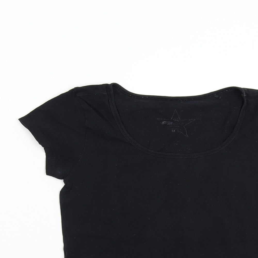Preworn Womens Black   Basic T-Shirt Size M