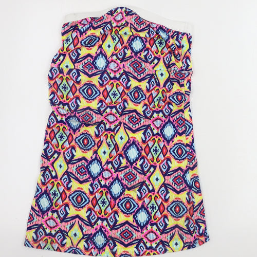 Matalan  Womens Pink Floral  Basic Tank Size 12
