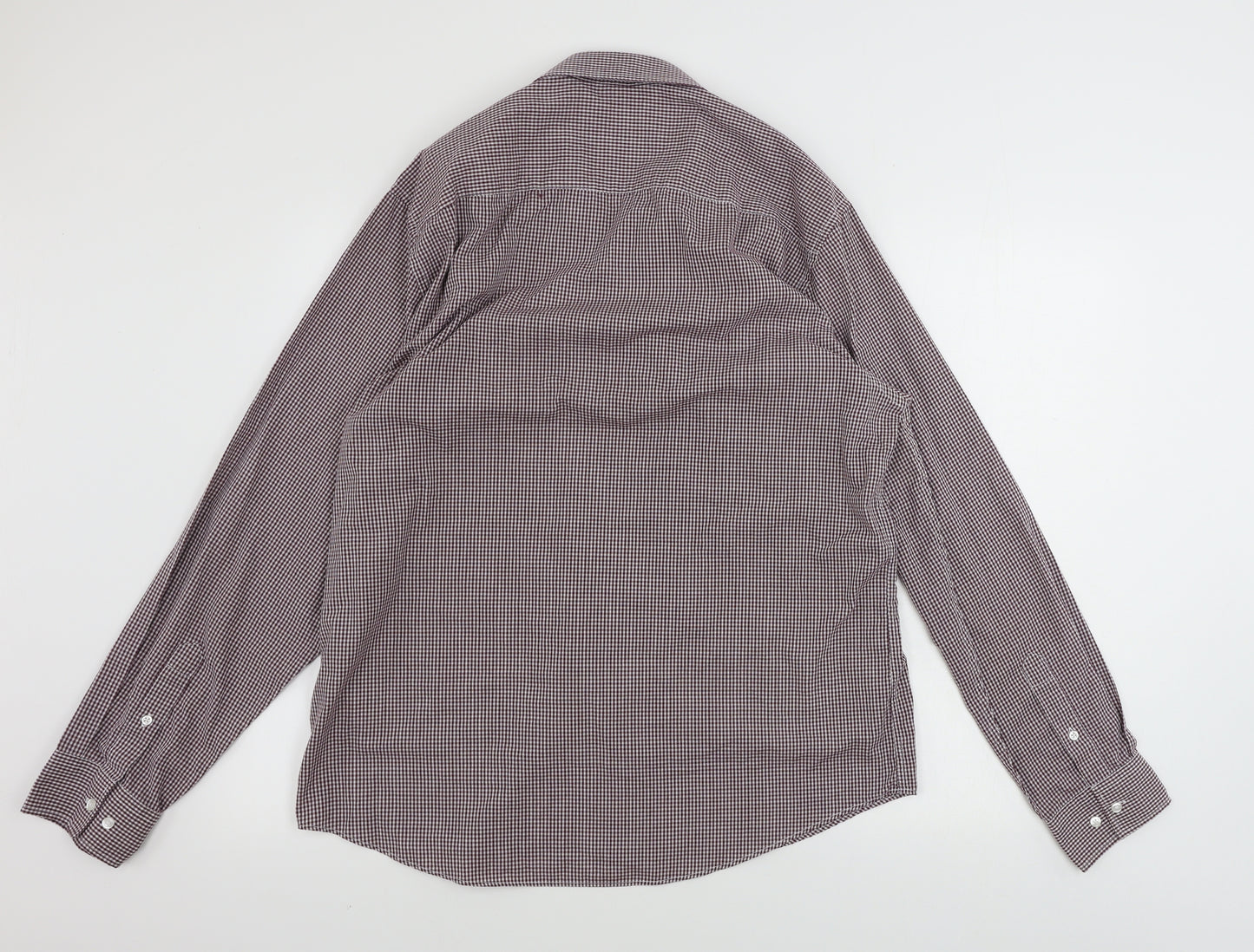 Primark  Mens Red Check   Button-Up Size L