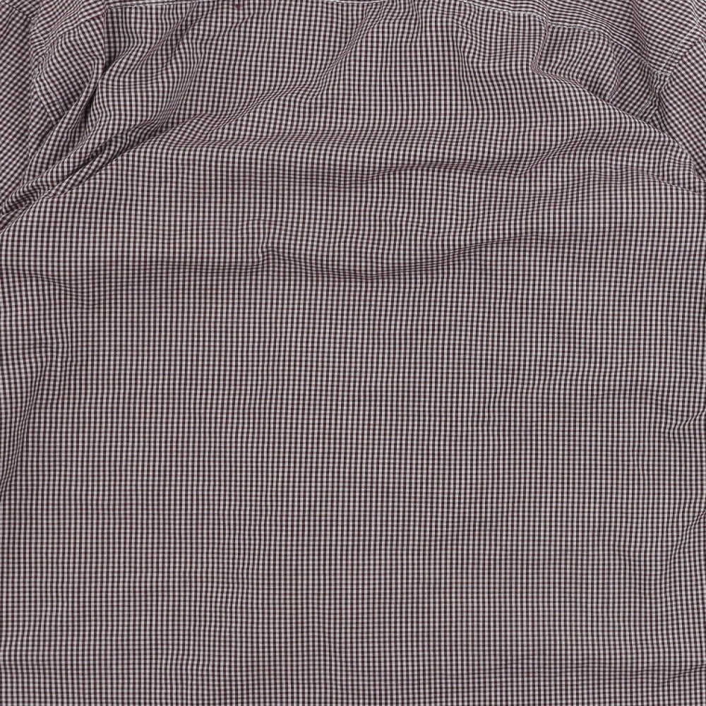 Primark  Mens Red Check   Button-Up Size L