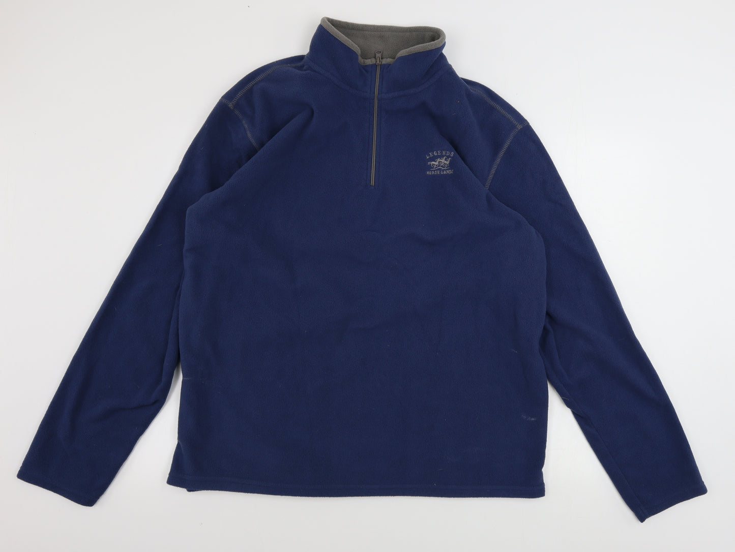 Atlas for Men   Mens Blue   Henley Jumper Size XL