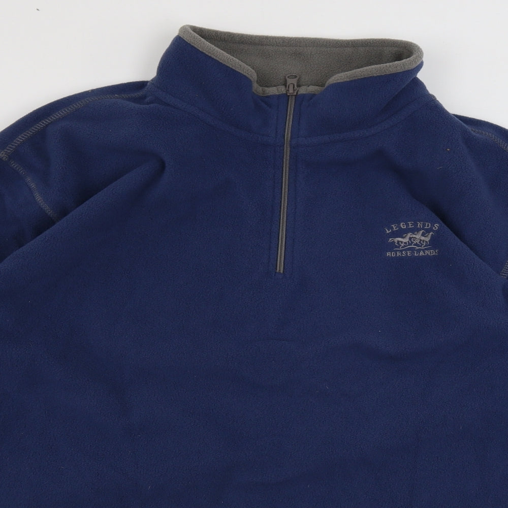 Atlas for Men   Mens Blue   Henley Jumper Size XL