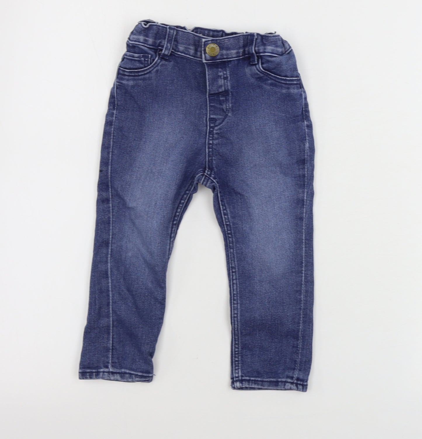 H&M  Boys Blue   Jogger Trousers Size 12-18 Months