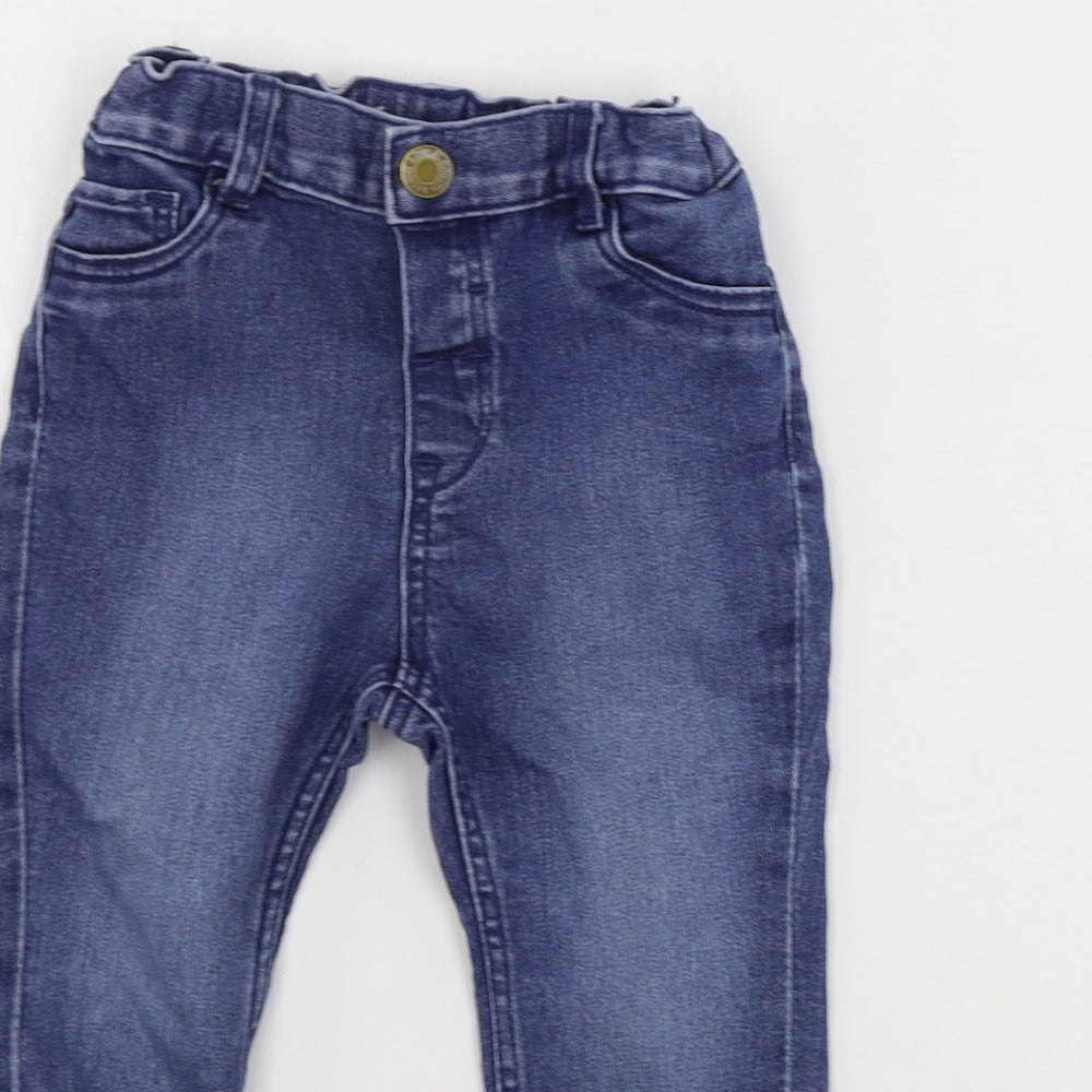 H&M  Boys Blue   Jogger Trousers Size 12-18 Months