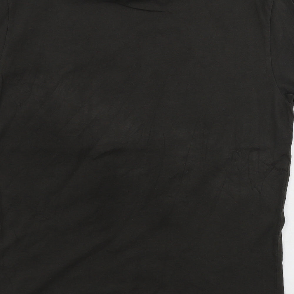 Henleys  Mens Brown    T-Shirt Size XL