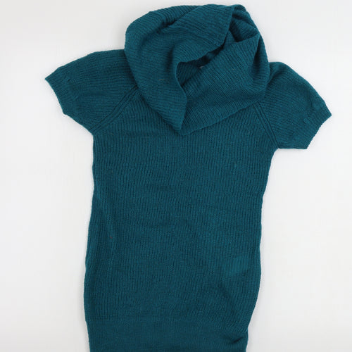 H&M  Womens Green   Pullover Jumper Size 10
