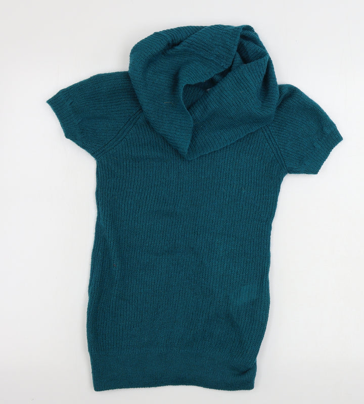 H&M  Womens Green   Pullover Jumper Size 10