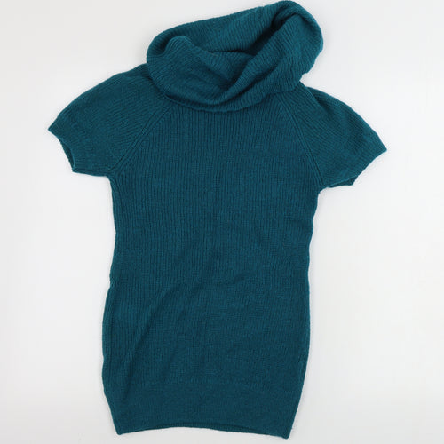 H&M  Womens Green   Pullover Jumper Size 10