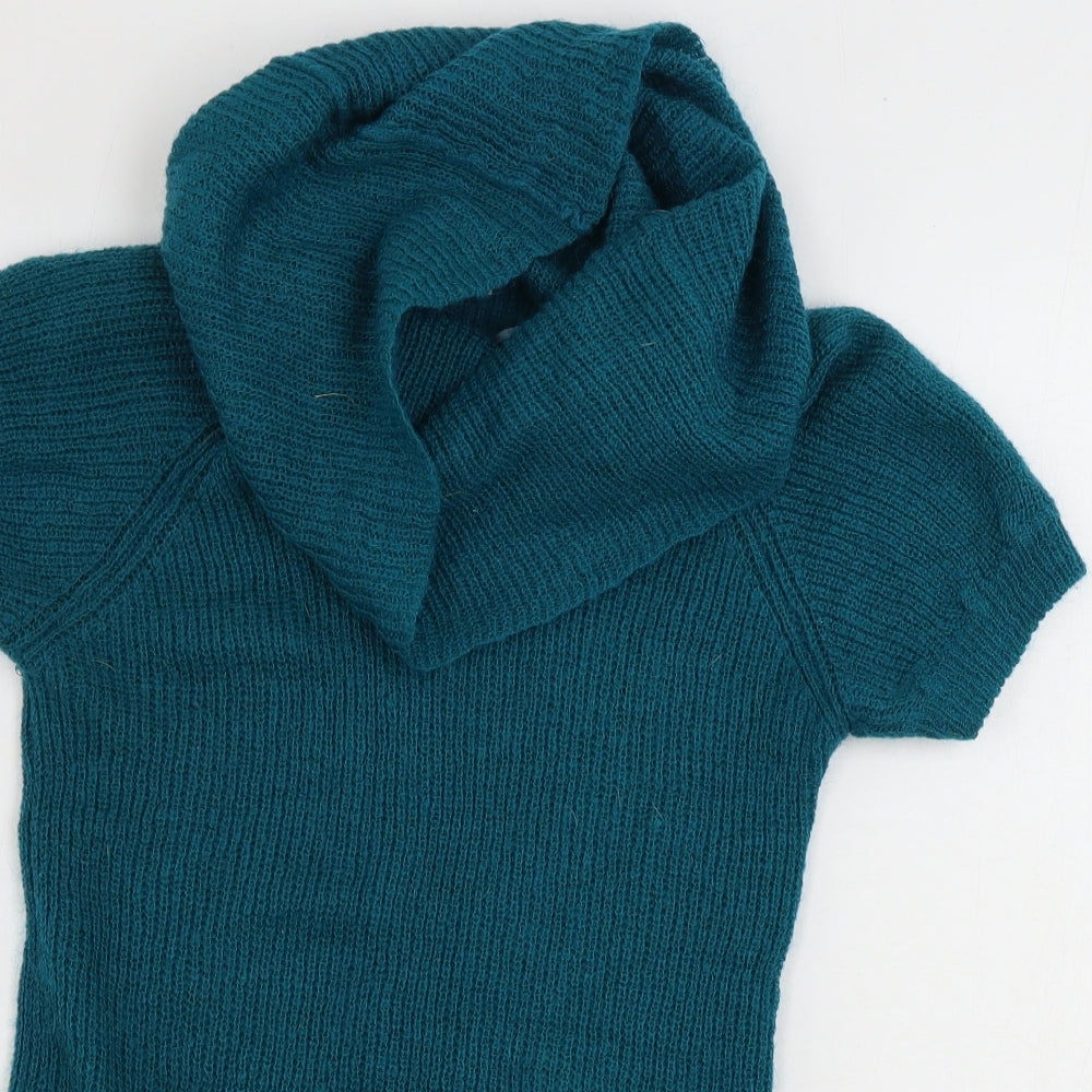H&M  Womens Green   Pullover Jumper Size 10