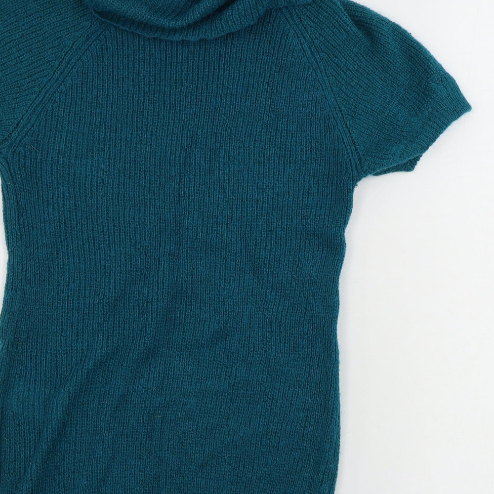 H&M  Womens Green   Pullover Jumper Size 10