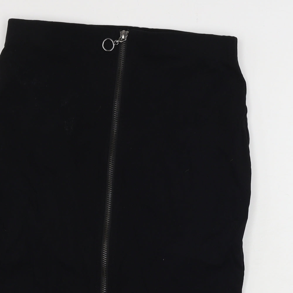 Primark  Womens Black   Bandage Skirt Size 10