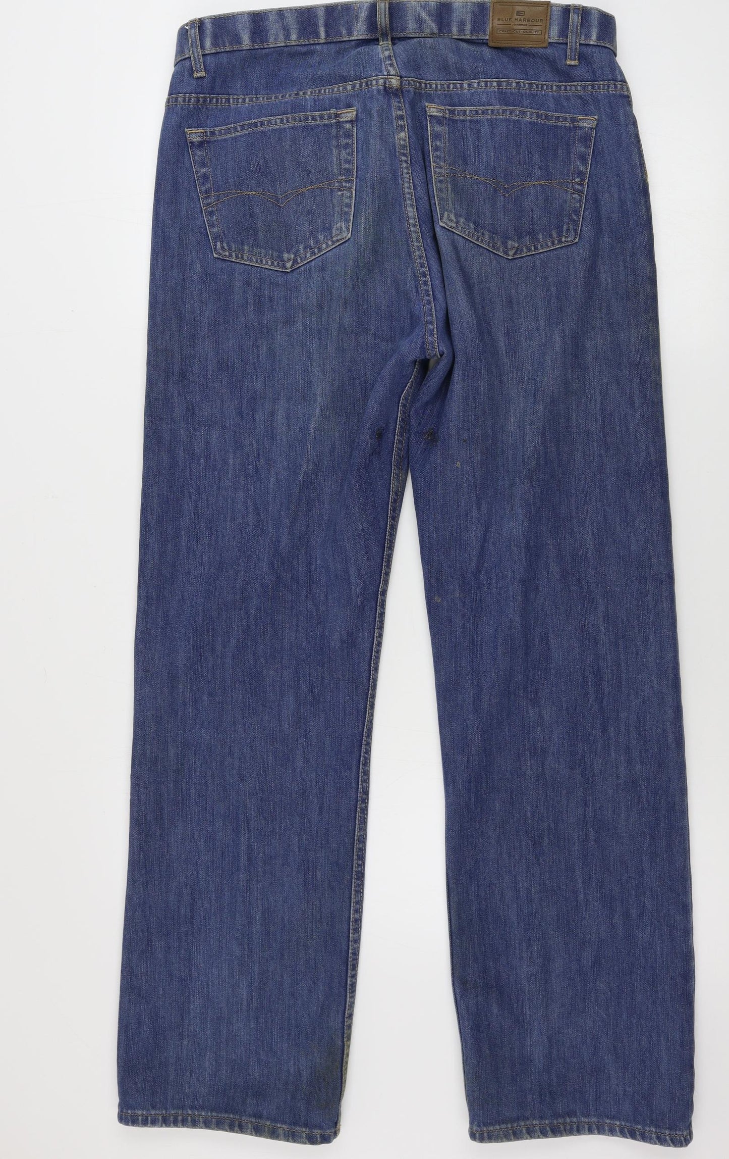 Marks and Spencer  Mens Blue   Straight Jeans Size 36 in L31 in
