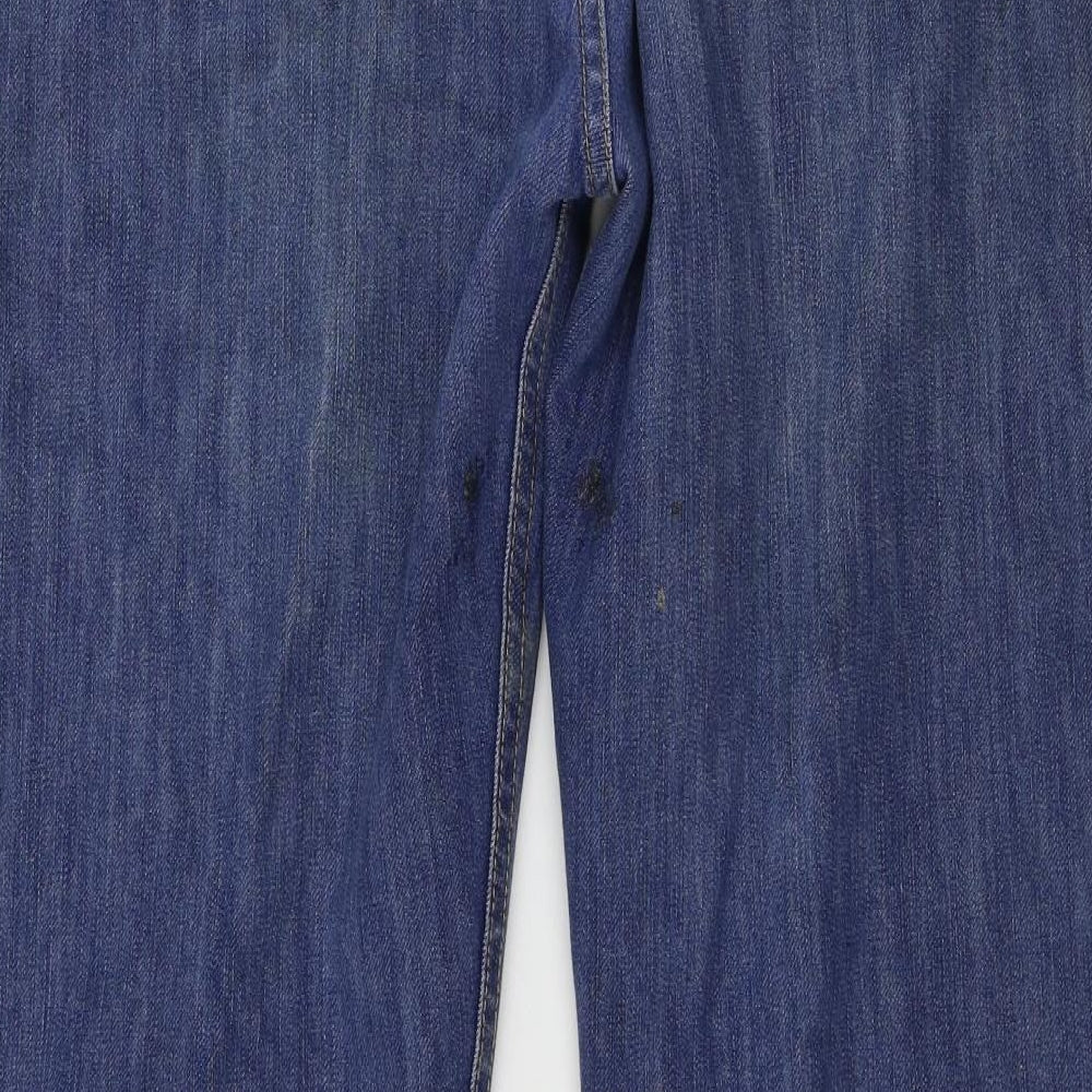 Marks and Spencer  Mens Blue   Straight Jeans Size 36 in L31 in