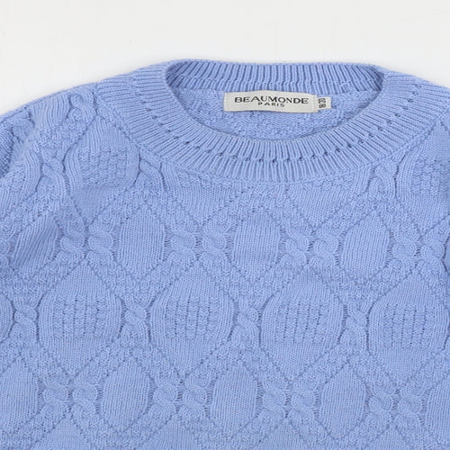 Beaumonde  Womens Blue   Pullover Jumper Size 18