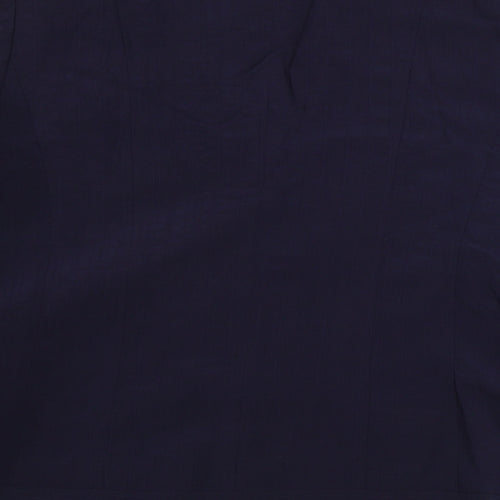 Oscar B  Womens Blue   Jacket Blazer Size 14