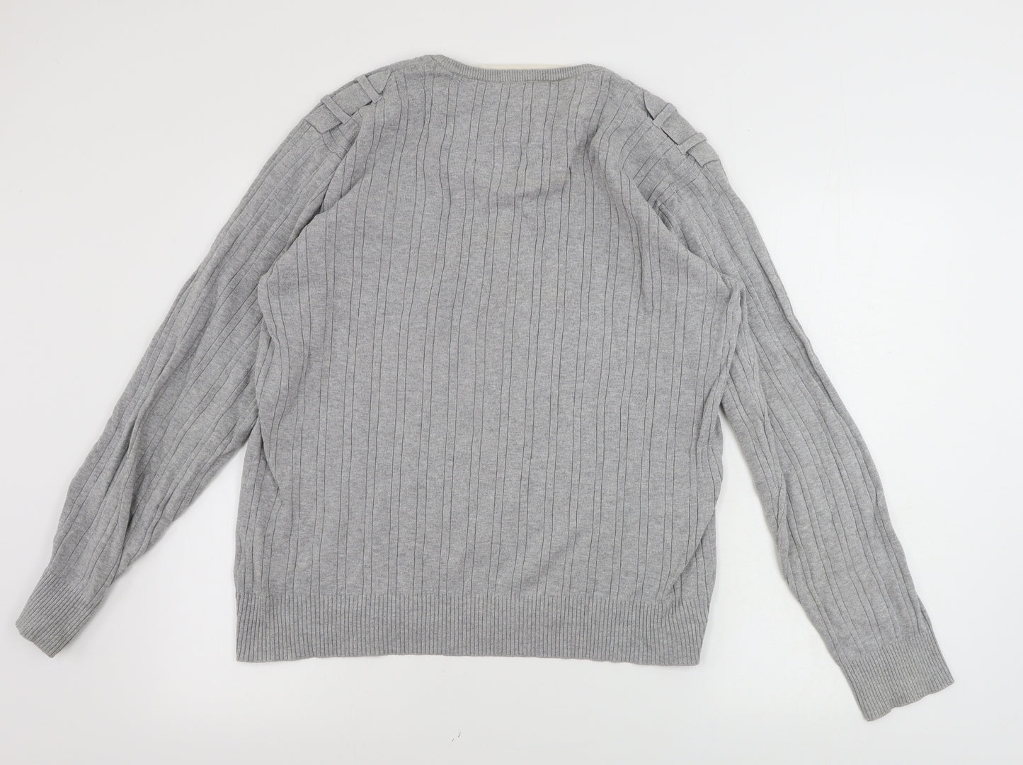 Dissident  Mens Grey   Pullover Jumper Size XL