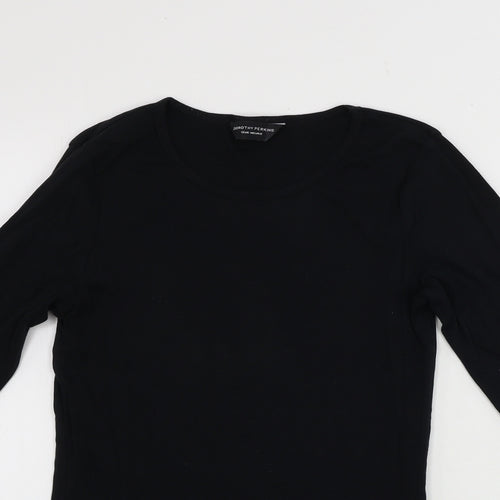 Dorothy Perkins  Womens Black   Basic T-Shirt Size 12