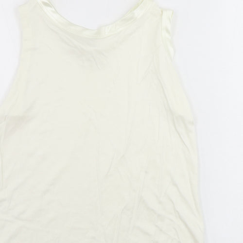 Essential look  Womens Ivory   Basic Tank Size M