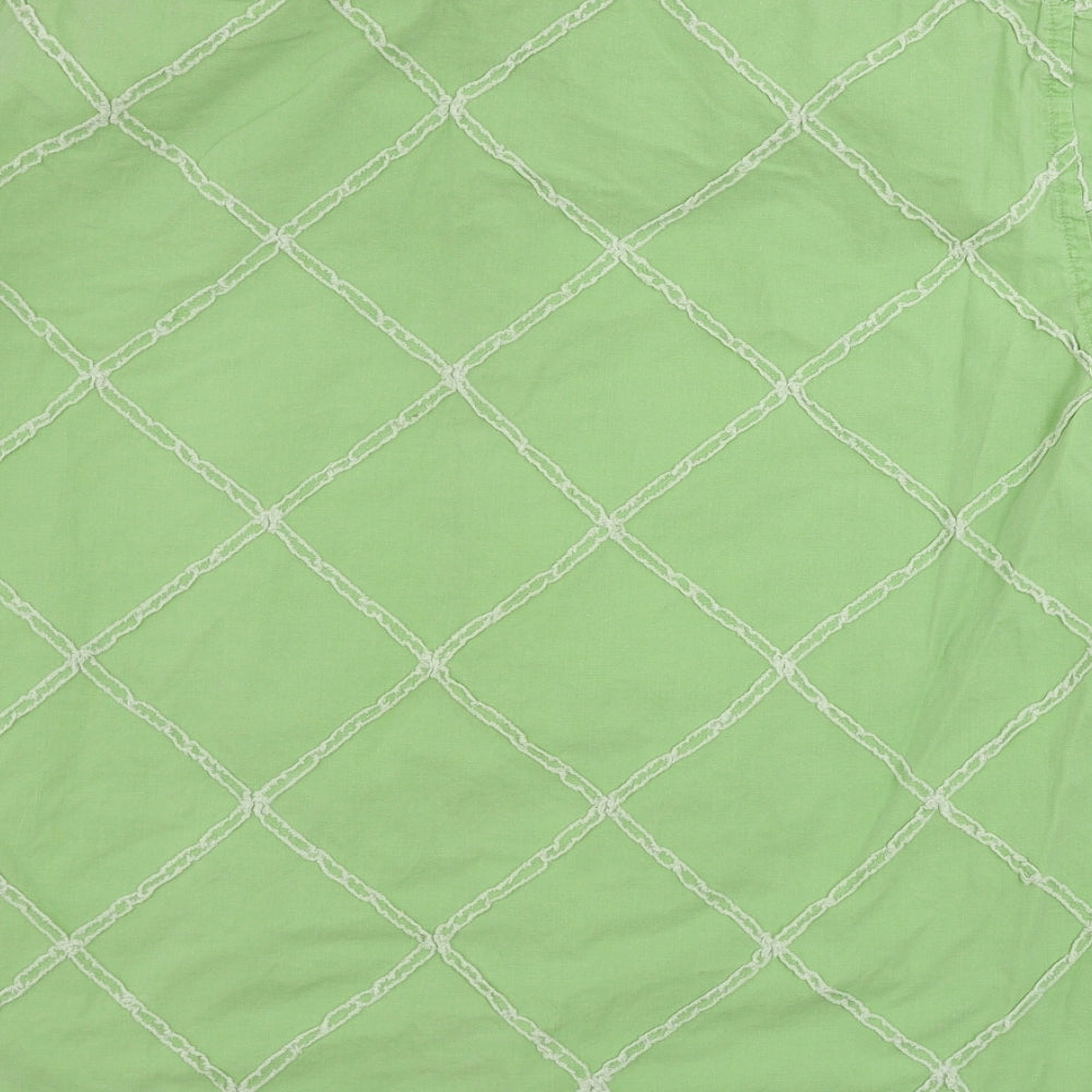 Lambretta  Mens Green Check   Button-Up Size XL