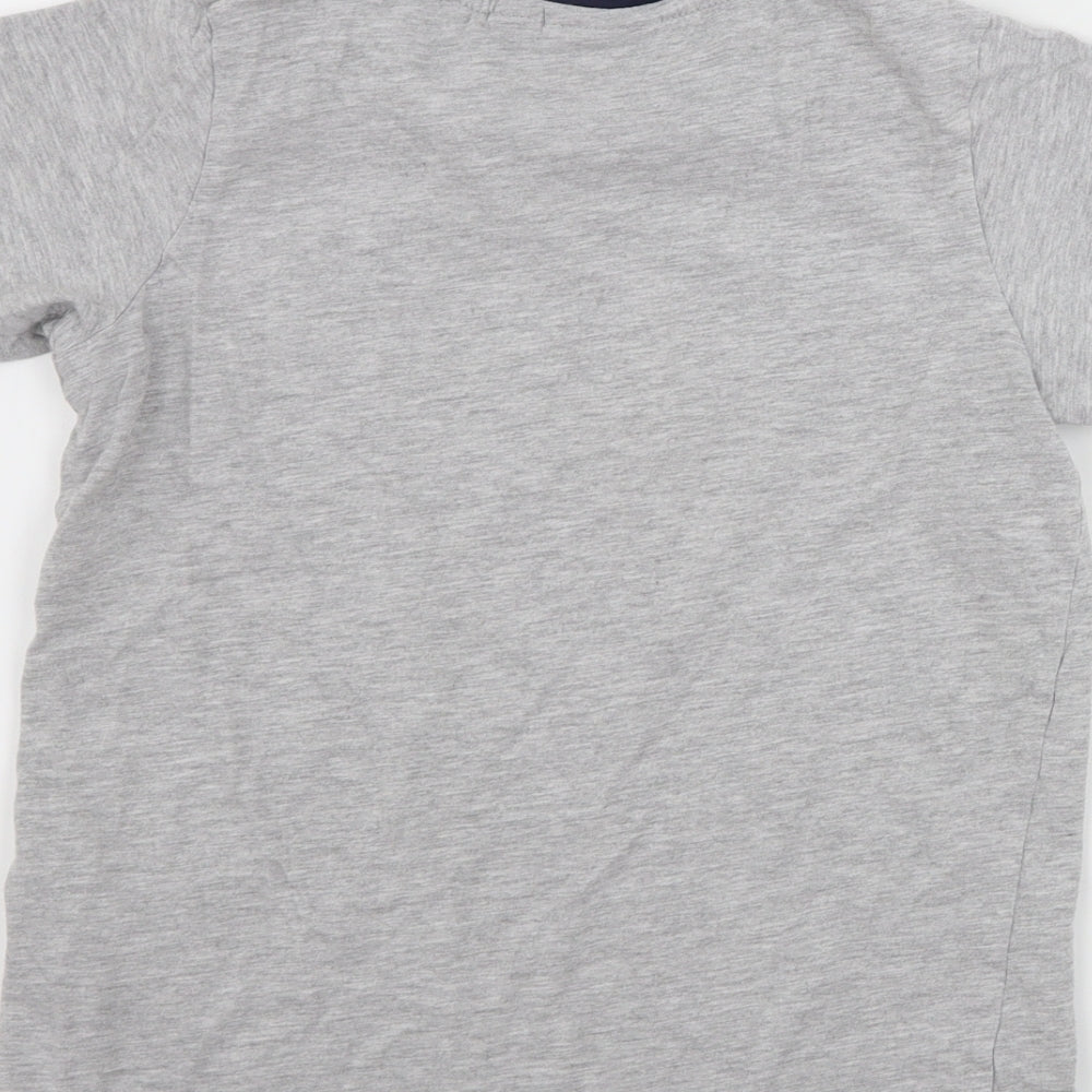 Harry Potter  Boys Grey   Basic T-Shirt Size 9-10 Years  - Harry Potter