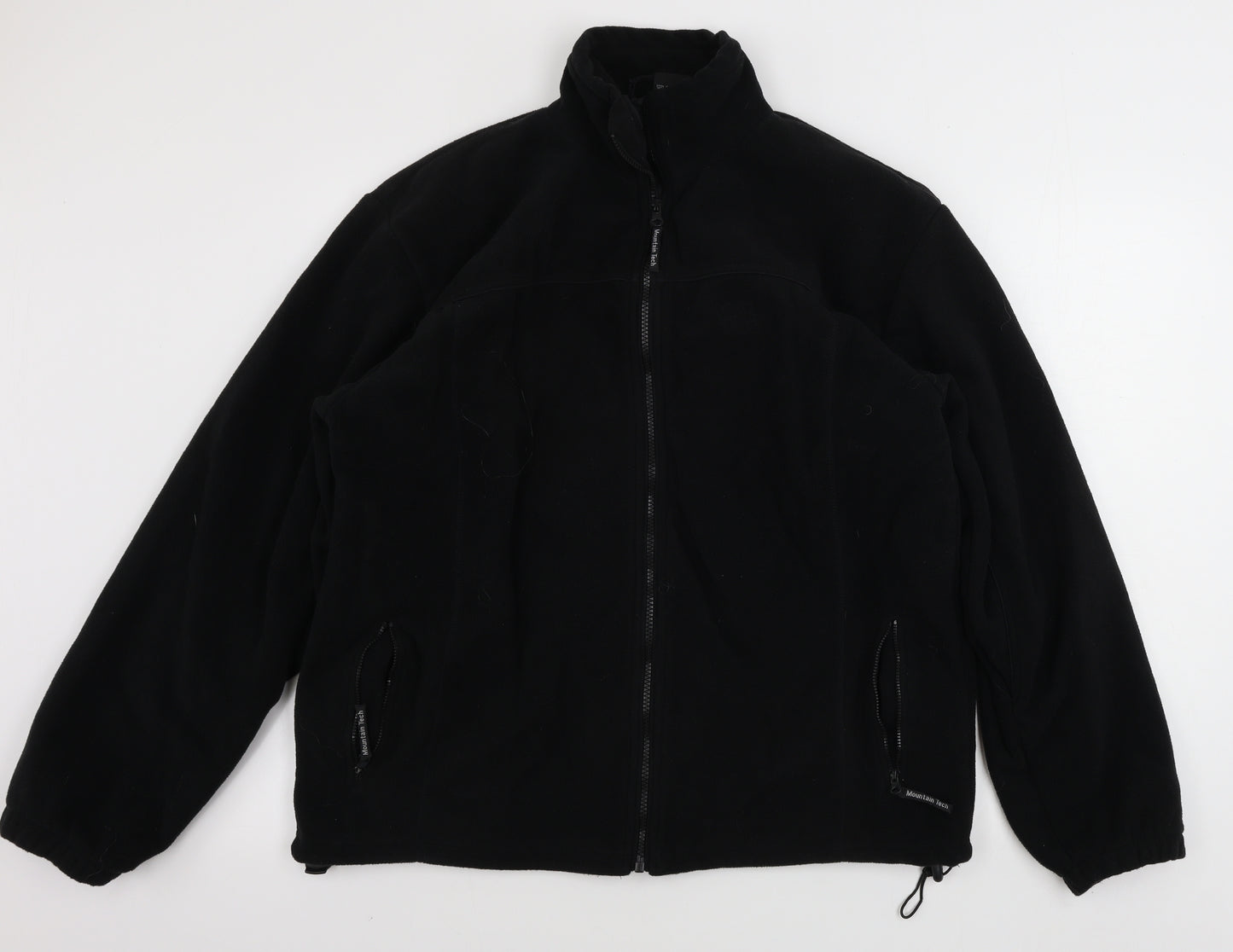 tech  Mens Black   Jacket Coat Size L