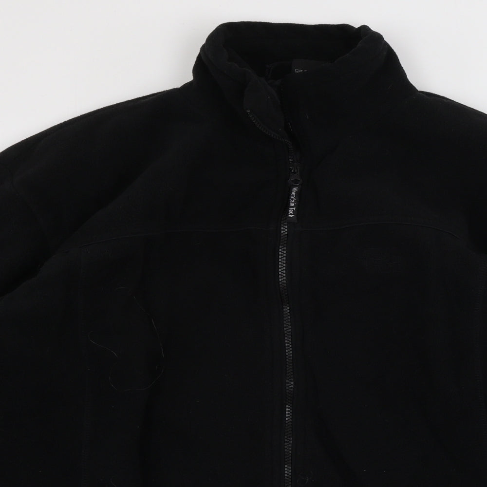 tech  Mens Black   Jacket Coat Size L