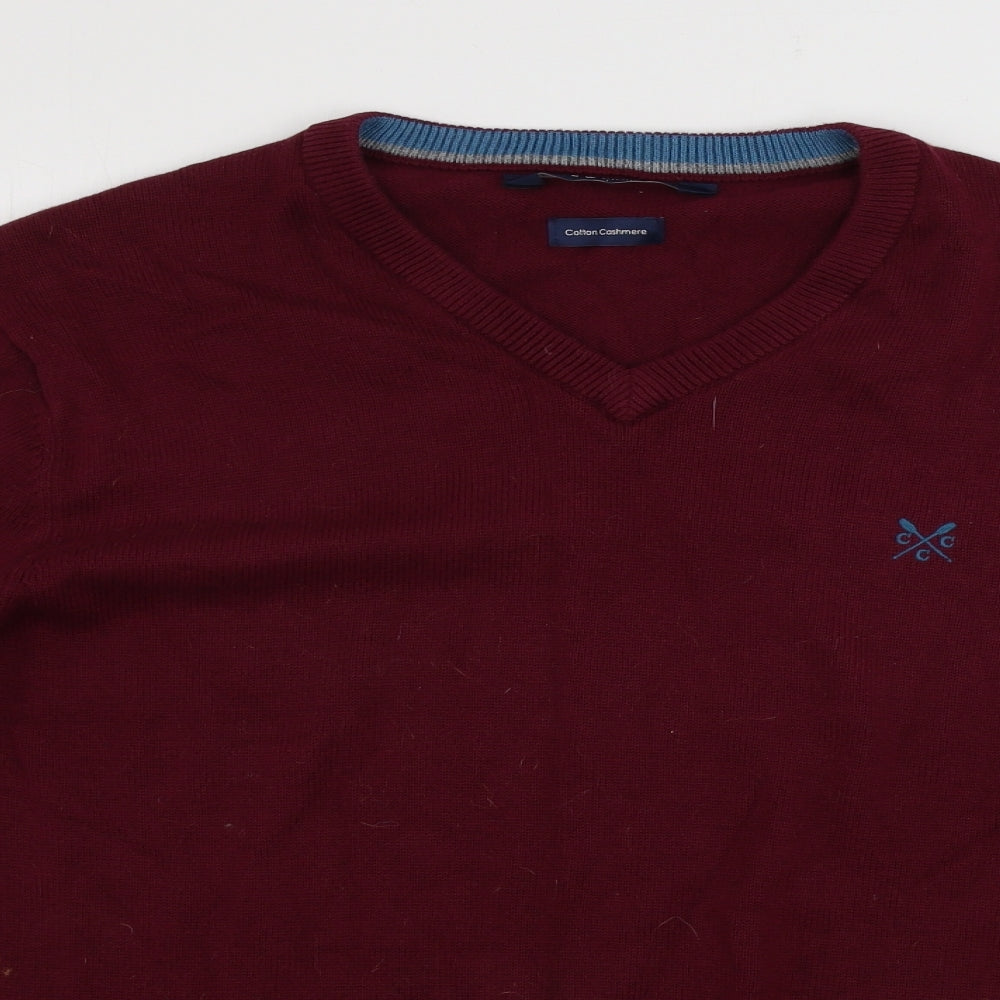 Crew Clothing  Mens Purple   Pullover Jumper Size L