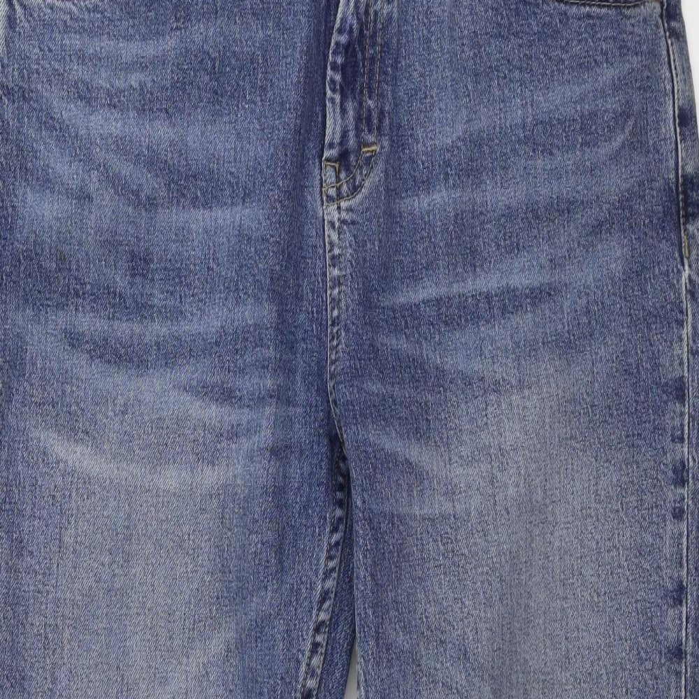 Topshop  Mens Blue   Straight Jeans Size 32 in L32 in