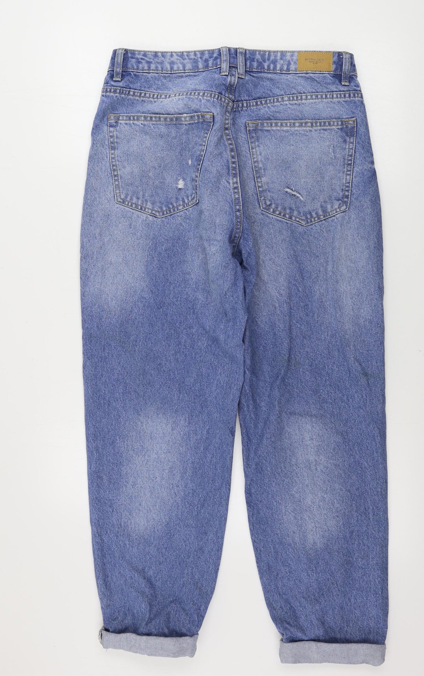 Bershka  Womens Blue   Straight Jeans Size 32 in L24 in