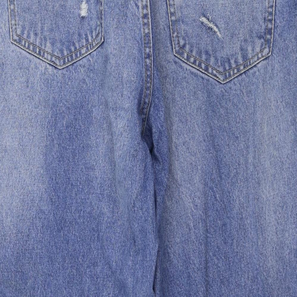 Bershka  Womens Blue   Straight Jeans Size 32 in L24 in