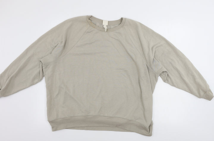 H&M Mens Beige Pullover Jumper Size XL