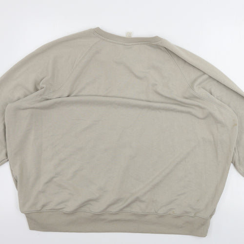 H&M  Mens Beige   Pullover Jumper Size XL
