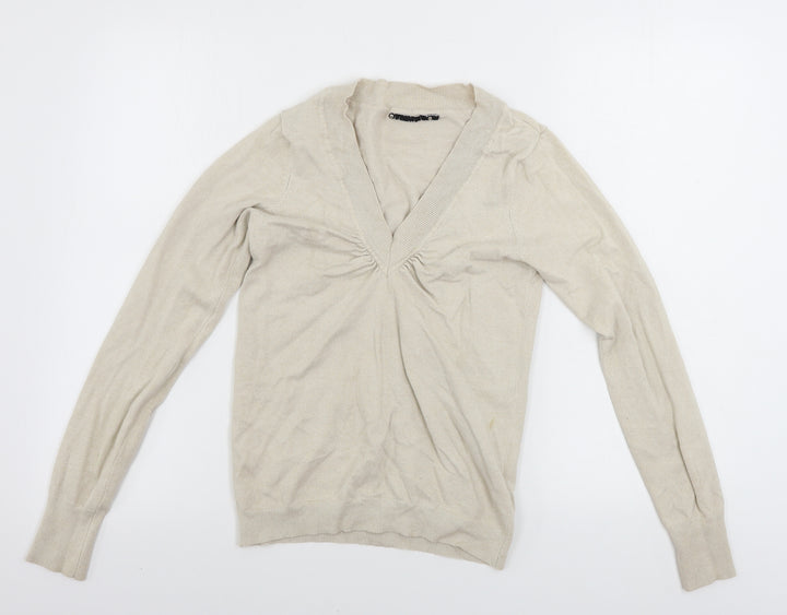 River Island  Womens Beige   Pullover Jumper Size 10