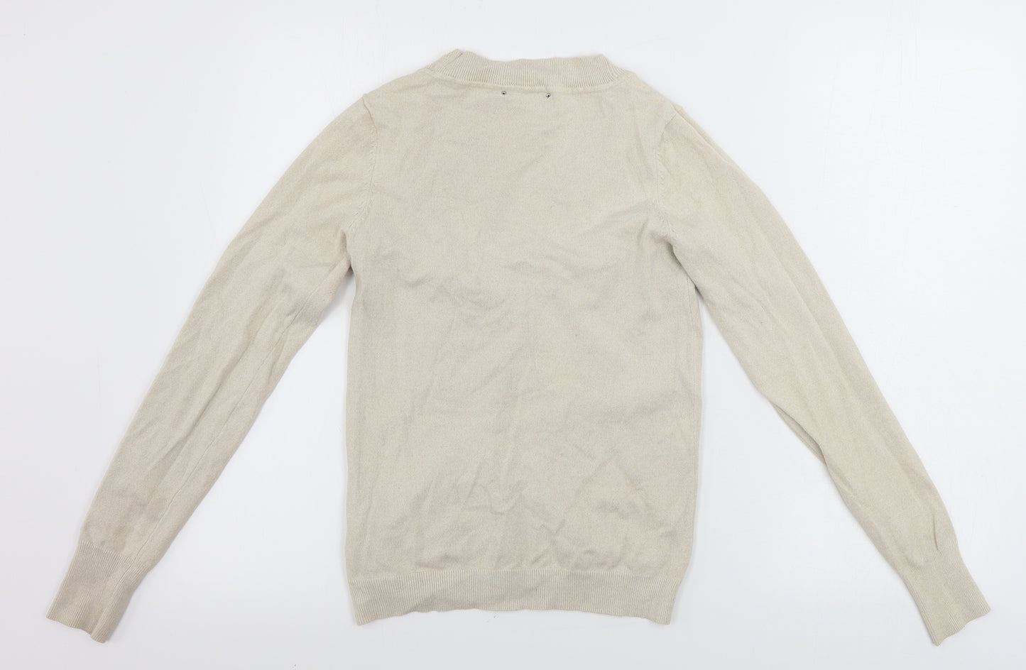 River Island  Womens Beige   Pullover Jumper Size 10