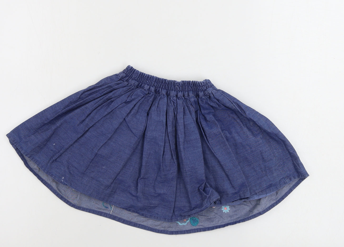 Marks and Spencer  Girls Blue   A-Line Skirt Size 3-4 Years