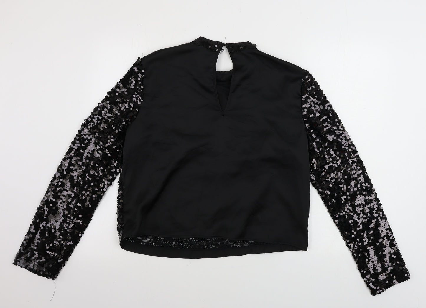 H&M  Womens Black   Pullover Jumper Size 14
